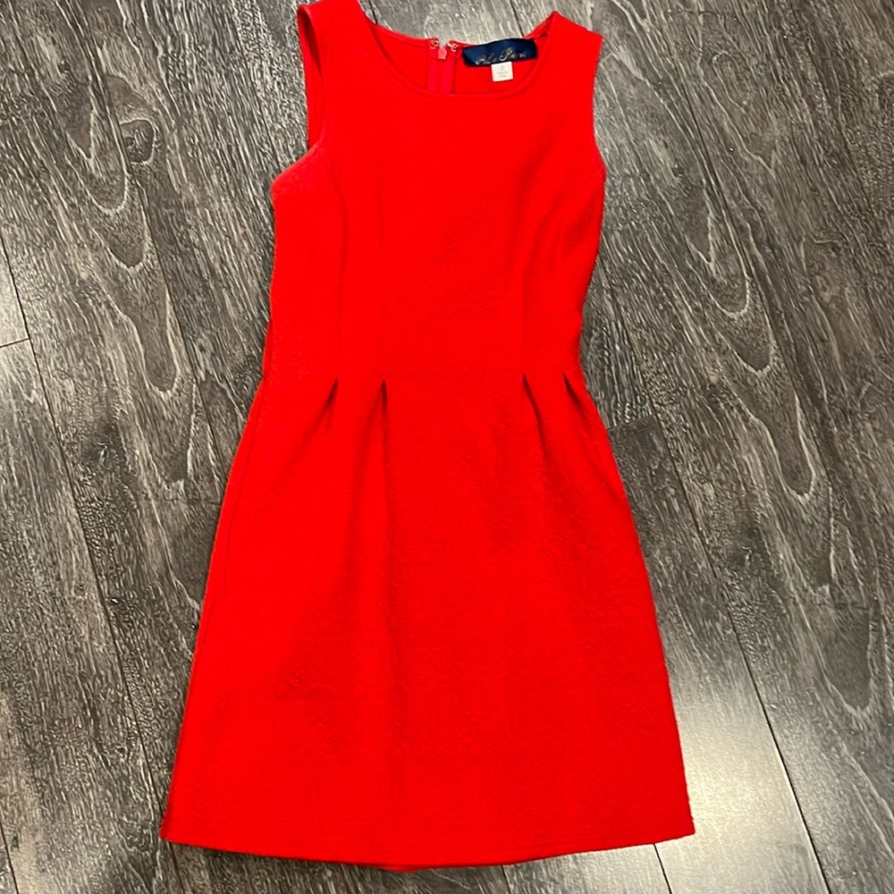 Francesca’s red dress